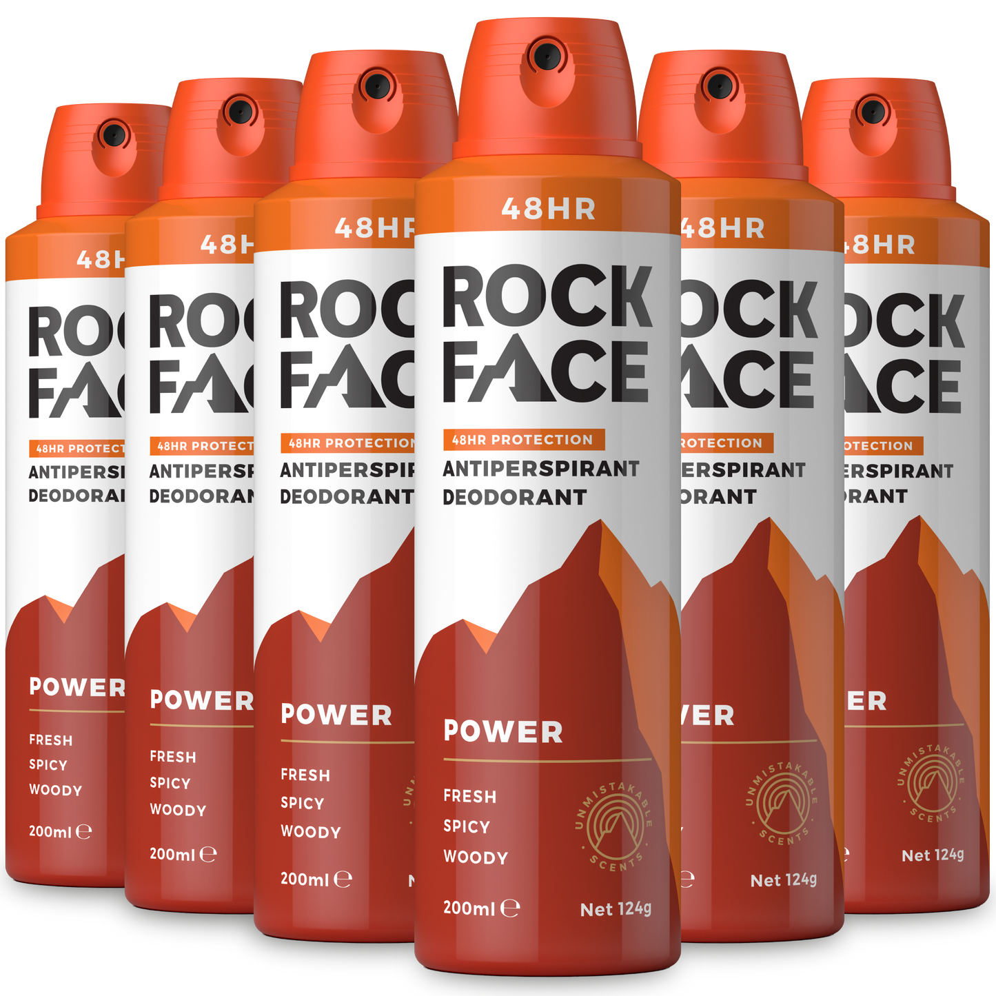 Antiperspirant Deodorant Bundle of 6 - Power Scent