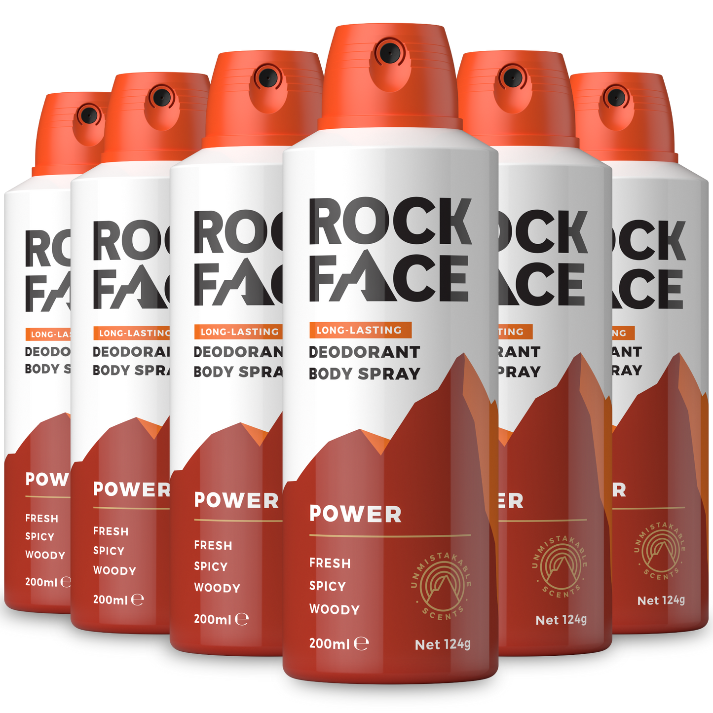 Body Spray Bundle of 6 - Power Scent