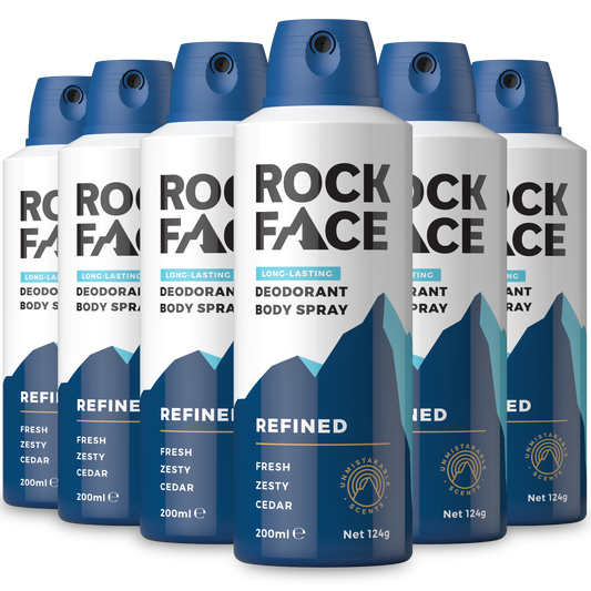 Refined Body Spray Bundle of 6 (200ML)