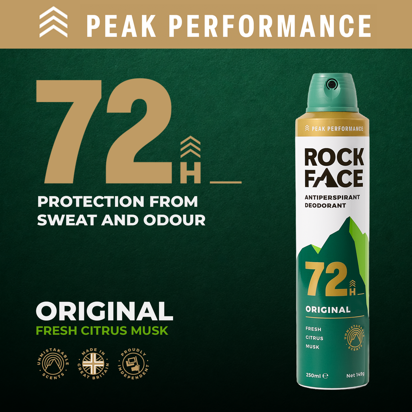 72hr Antiperspirant Deodorant Spray - Original Scent