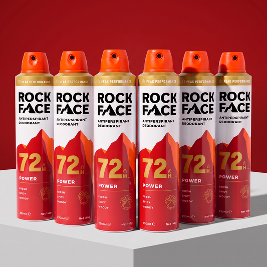 72hr Antiperspirant Deodorant Bundle of 6 - Power Scent