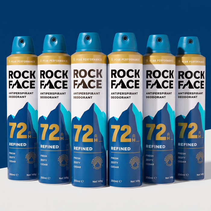 72hr Antiperspirant Deodorant Bundle of 6 - Refined Scent