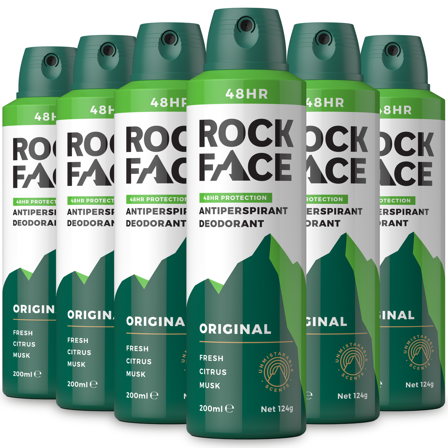 Original Antiperspirant Bundle of 6 (200ml)