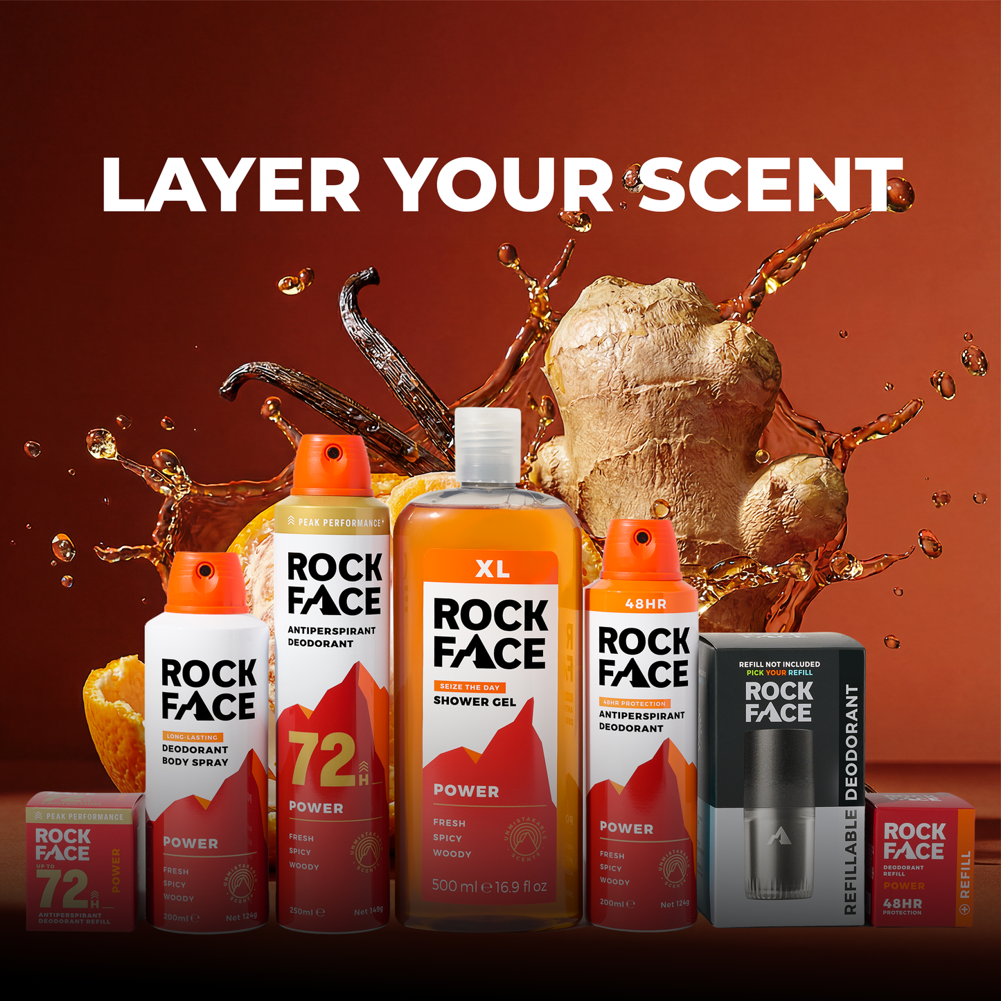 72hr Antiperspirant Deodorant Spray - Power Scent