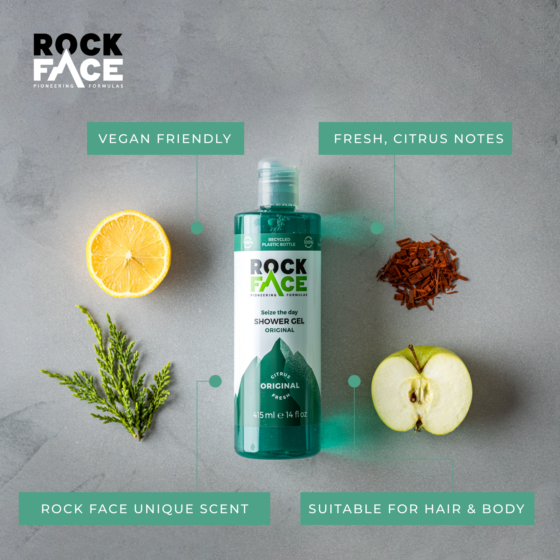 Shower gel on face on sale